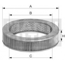 C 2639 MANN-FILTER Воздушный фильтр