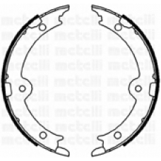 53-0449 METELLI Комплект тормозных колодок, стояночная тормозная с