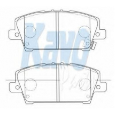 BP-2050 KAVO PARTS Комплект тормозных колодок, дисковый тормоз