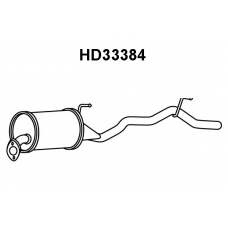 HD33384 VENEPORTE Глушитель выхлопных газов конечный