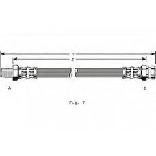 PHB312 TRW Тормозной шланг