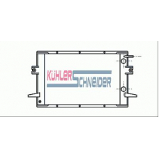 4105201 KUHLER SCHNEIDER Радиатор, охлаждение двигател