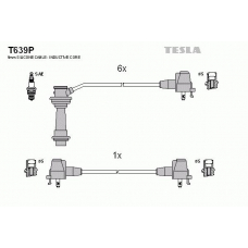 T639P TESLA Комплект проводов зажигания