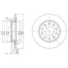 DP1010.11.0219 Dr!ve+ Тормозной диск