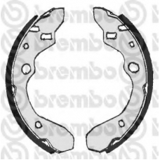 S 49 506 BREMBO Комплект тормозных колодок