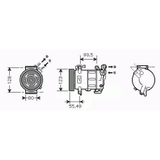 8412961 KUHLER SCHNEIDER Компрессор, кондиционер