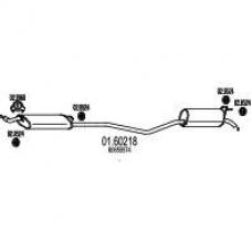 01.60218 MTS Глушитель выхлопных газов конечный
