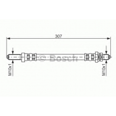 1 987 476 613 BOSCH Тормозной шланг