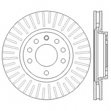 562582BC BENDIX Тормозной диск