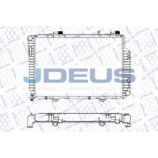 017M32A JDEUS Радиатор, охлаждение двигателя