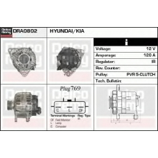 DRA0802 DELCO REMY Генератор