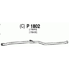 P1802 FENNO Труба выхлопного газа