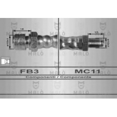 8049 Malo Тормозной шланг