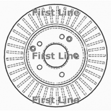 FBD1515 FIRST LINE Тормозной диск