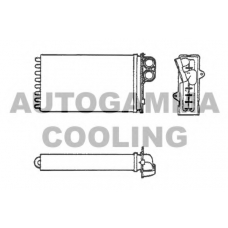 101636 AUTOGAMMA Теплообменник, отопление салона