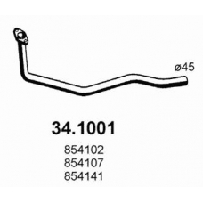 34.1001 ASSO Труба выхлопного газа