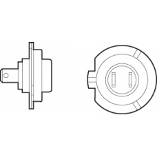 032517 VALEO Лампа накаливания, фара дальнего света; Лампа нака