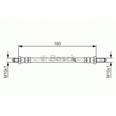 1 987 476 022 BOSCH Тормозной шланг
