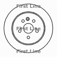 FBD553 FIRST LINE Тормозной диск