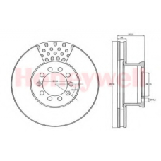 567764B BENDIX Тормозной диск