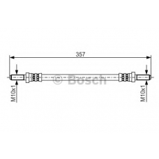 1 987 481 351 BOSCH Тормозной шланг