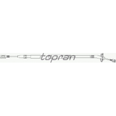 109 809 TOPRAN Трос, стояночная тормозная система