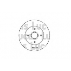 DF2709 TRW Тормозной диск
