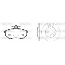 80343.01 WOKING Комплект тормозов, дисковый тормозной механизм