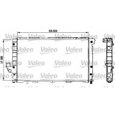 730935 VALEO Радиатор, охлаждение двигателя