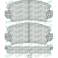 05P117 LPR Комплект тормозных колодок, дисковый тормоз
