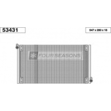 F4-53431 STANDARD Конденсатор, кондиционер