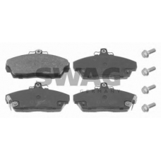 85 91 6114 SWAG Комплект тормозных колодок, дисковый тормоз