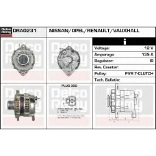 DRA0231 DELCO REMY Генератор