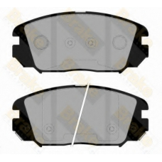 PA1824 BRAKE ENGINEERING Комплект тормозных колодок, дисковый тормоз