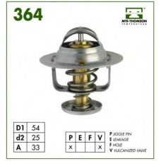 364.85 MTE-THOMSON Термостат, охлаждающая жидкость