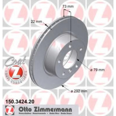 150.3424.20 ZIMMERMANN Тормозной диск