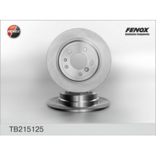 TB215125 FENOX Тормозной диск