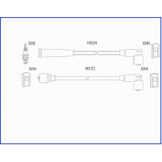 134469 Huco Ккомплект проводов зажигания