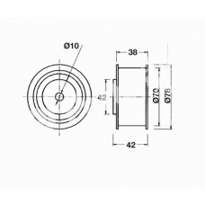 ITB-6533 IPS Parts Устройство для натяжения ремня, ремень грм