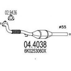 04.4038 MTS Катализатор