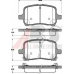 37581 ABS Комплект тормозных колодок, дисковый тормоз