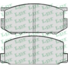 05P248 LPR Комплект тормозных колодок, дисковый тормоз