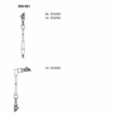 300/431 BREMI Комплект проводов зажигания