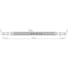 VBH273 MOTAQUIP Тормозной шланг