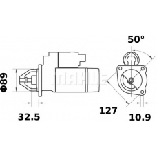 MS 21 MAHLE Стартер