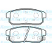 BP-4559 KAVO PARTS Комплект тормозных колодок, дисковый тормоз