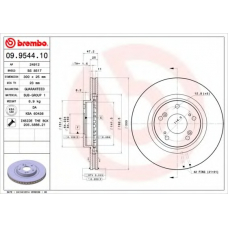 BS 8517 BRECO Тормозной диск