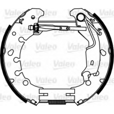 554887 VALEO Комплект тормозных колодок