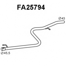 FA25794 VENEPORTE Ремонтная трубка, катализатор