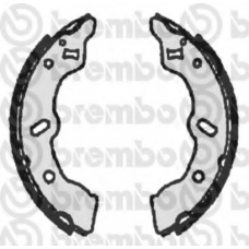 S 49 505 BREMBO Комплект тормозных колодок